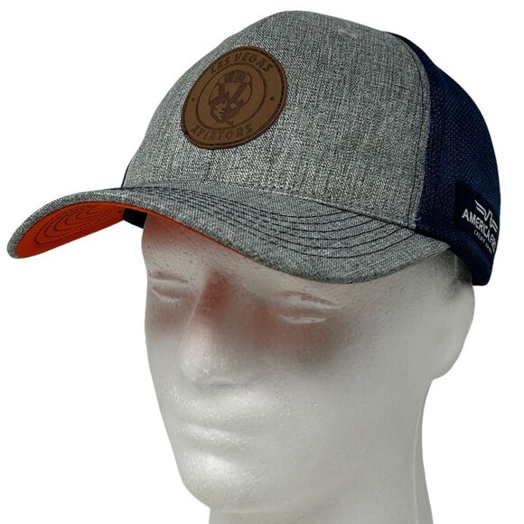 Las Vegas Aviators Trucker Hat Baseball Cap MiLB Six Panel Mesh Snapback Blue - Picture 1 of 9